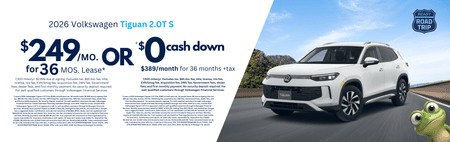 Lease 2026 VW Tiguan S $249