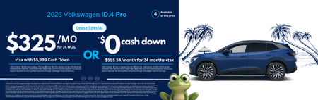 Lease 2026 VW ID.4 Pro $596