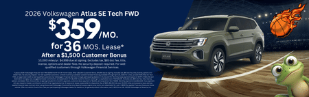  Especial 2026 VW Atlas SE with Technology $359