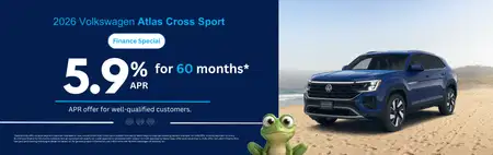New 2026 VW Atlas Cross Sport Finance Special 5.90% APR Special
