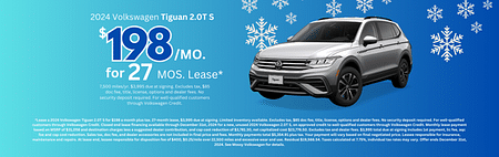 Lease Special 2024 Volkswagen Tiguan 2.0T S