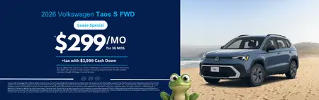 Lease 2026 VW Taos S $299