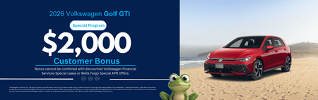 New 2026 VW Golf GTI Purchase Offer