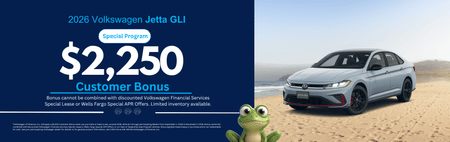 New 2026 VW Jetta GLI Purchase Offer