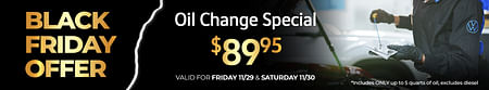 Black Friday Special - Oil Change