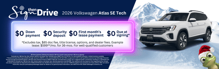 Lease Special - VW Atlas