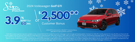 2024 Golf GTI 4.9% APR