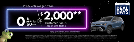 VW Taos Finance Special