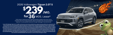 Lease 2026 VW Tiguan S $249