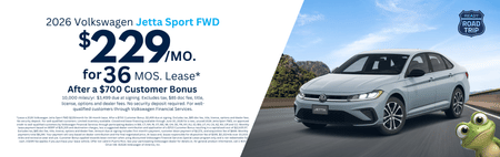 Lease 2026 VW Jetta Sport $229