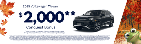 Tiguan Conquest Bonus