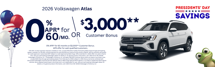 VW Atlas Offer