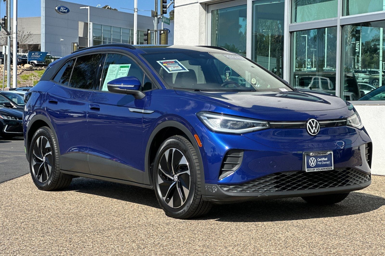 Used 2022 Volkswagen ID.4 PRO S with VIN WVGTMPE22NP069397 for sale in Escondido, CA