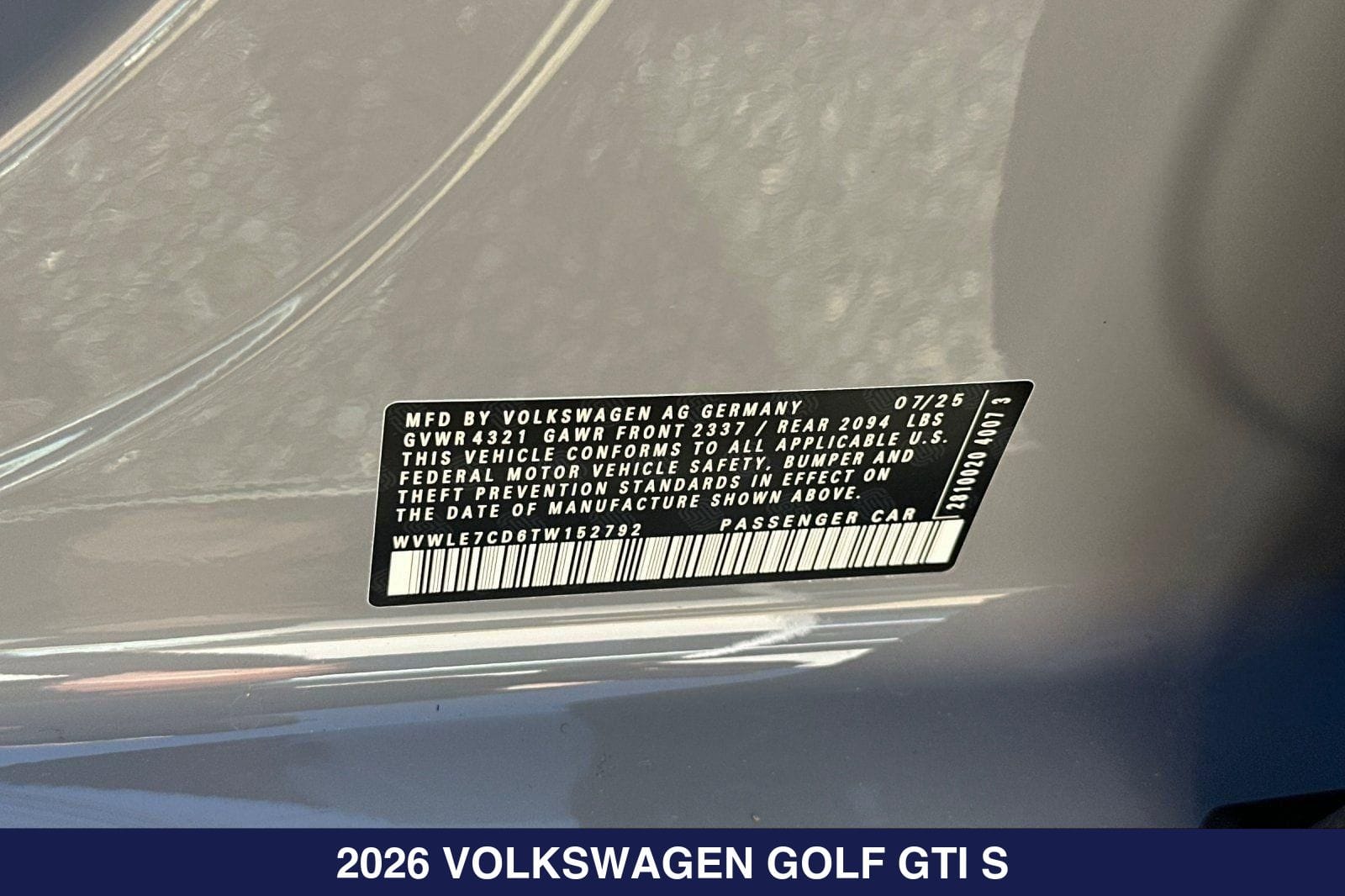 2026 Volkswagen Golf GTI S - Photo 28