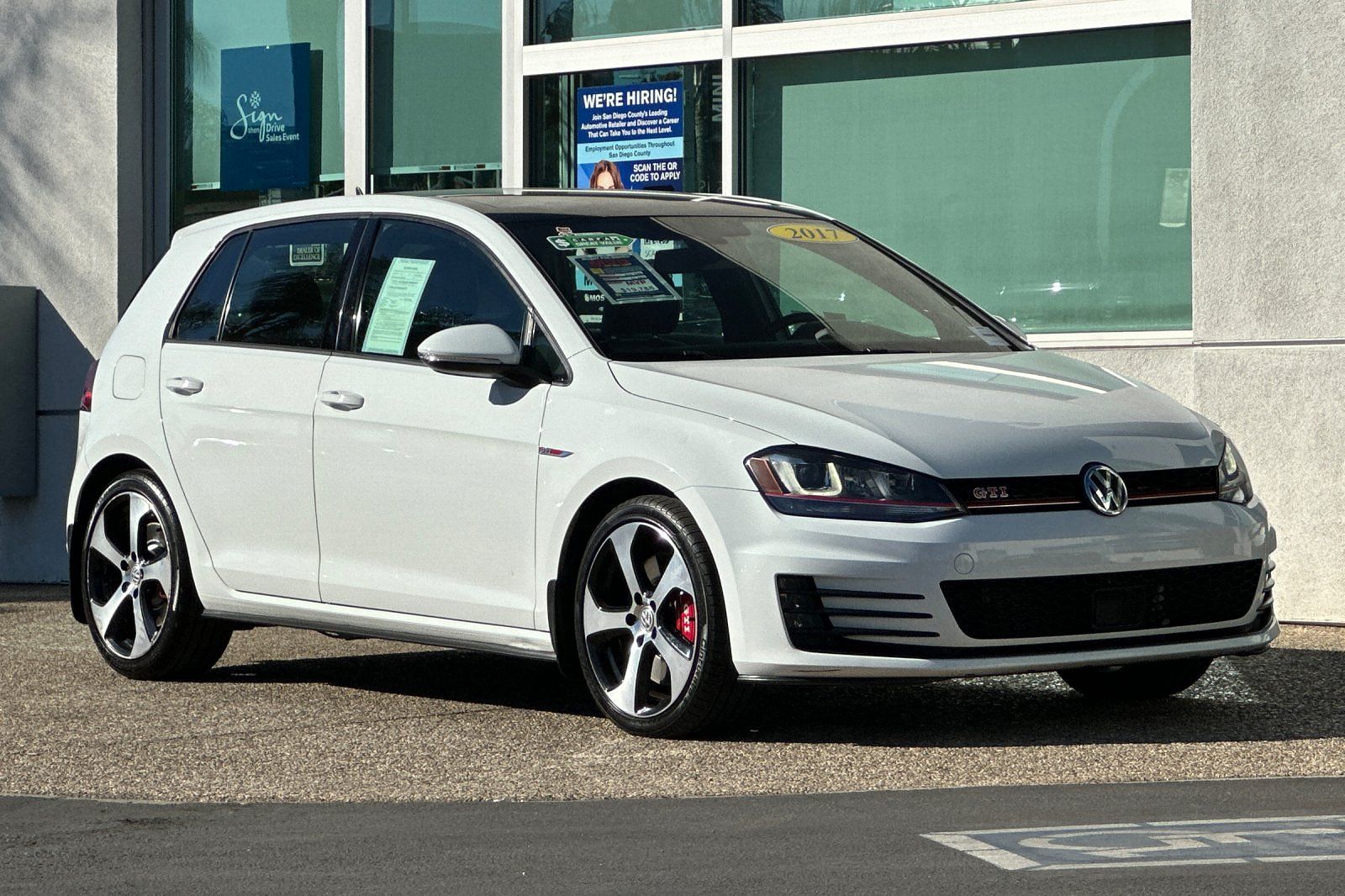 Used 2017 Volkswagen Golf GTI Autobahn with VIN 3VW447AU3HM009622 for sale in Escondido, CA