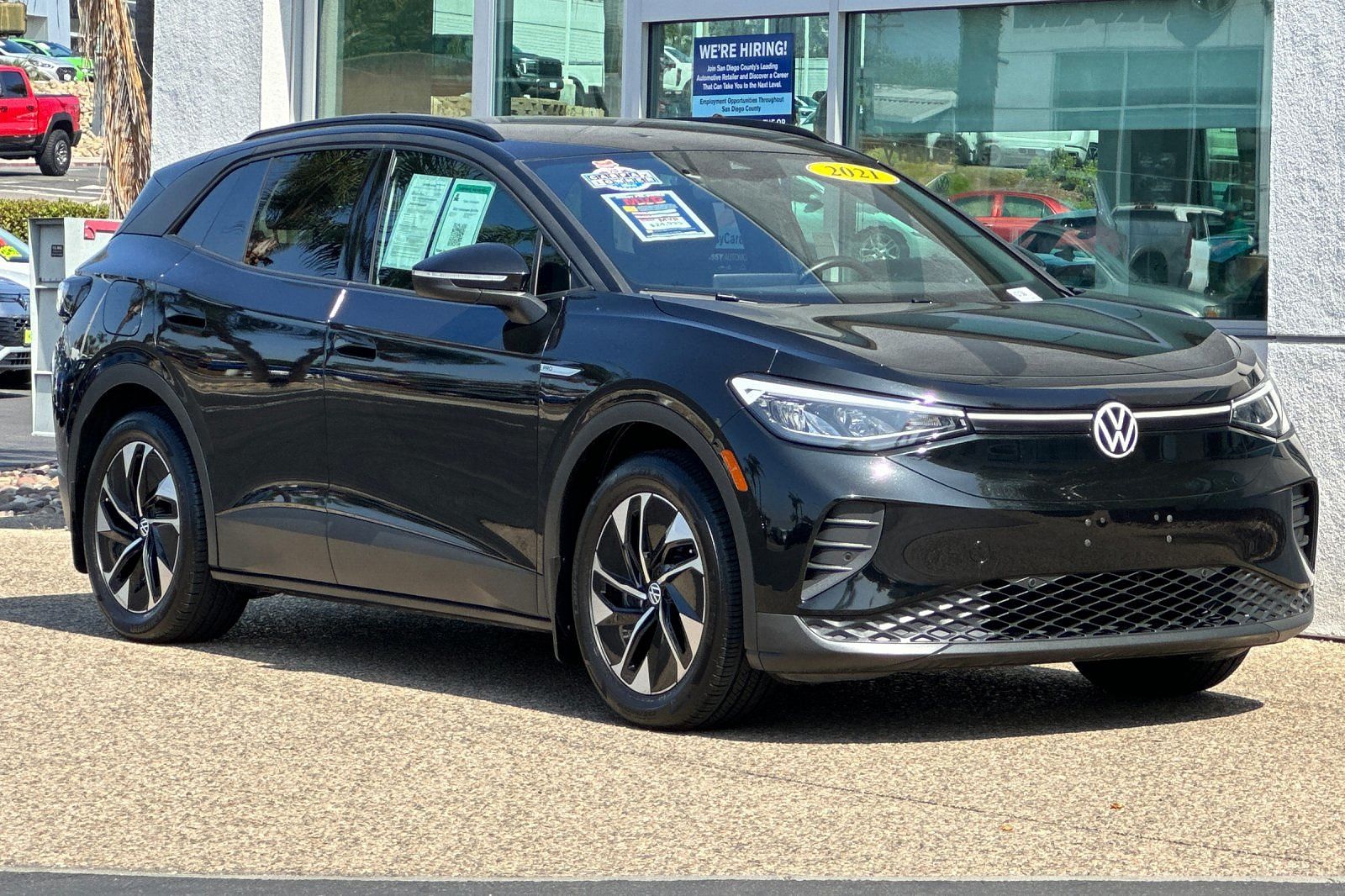 Used 2021 Volkswagen ID.4 PRO with VIN WVGRMPE27MP022083 for sale in Escondido, CA