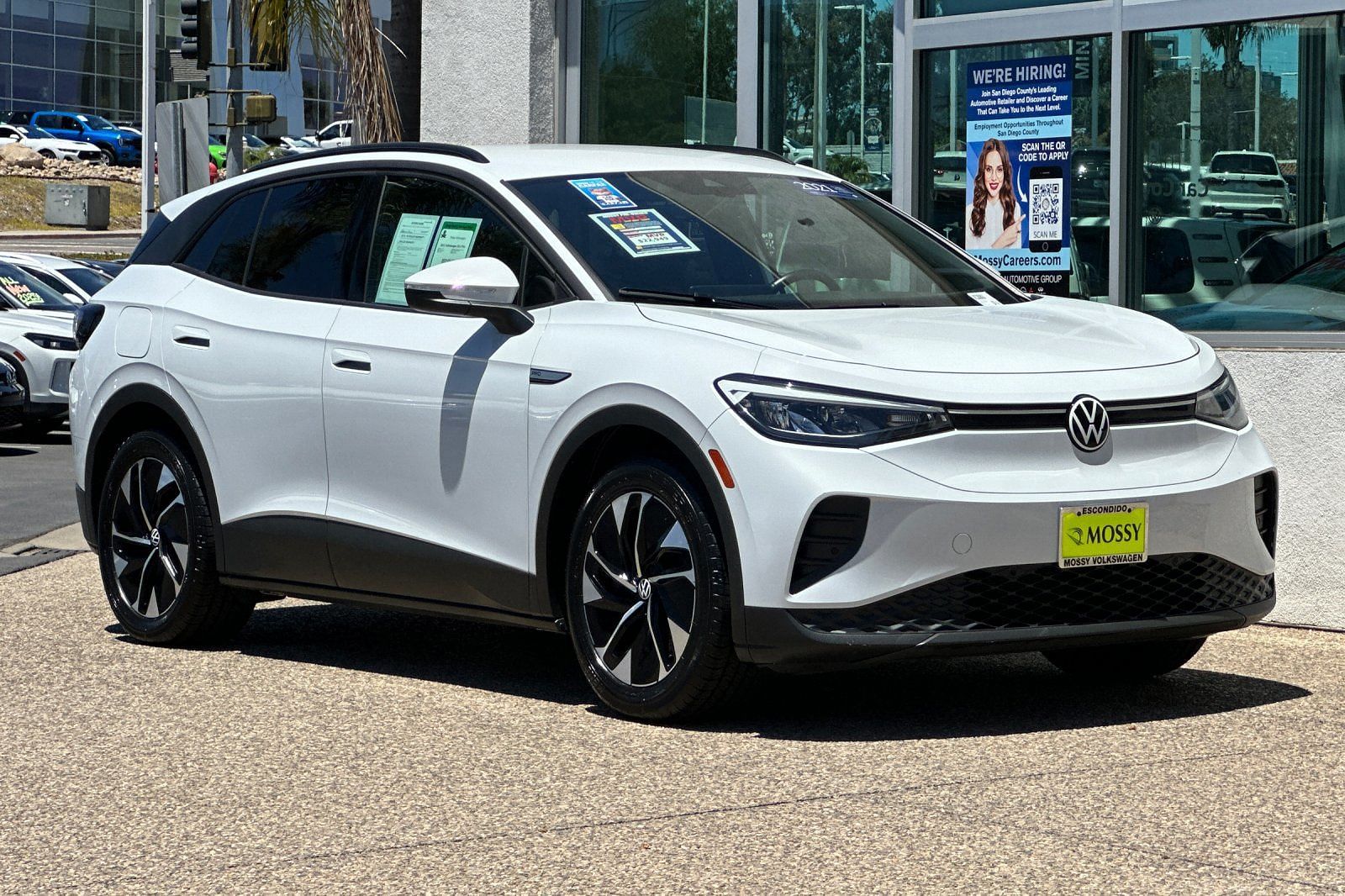Used 2021 Volkswagen ID.4 PRO with VIN WVGRMPE29MP039404 for sale in Escondido, CA