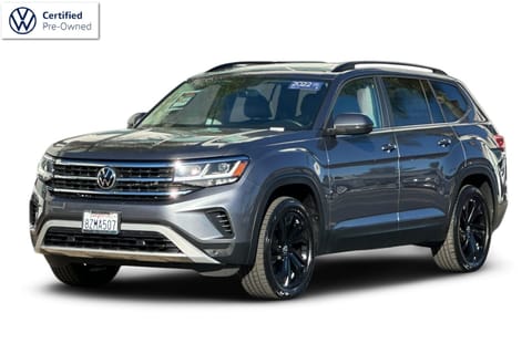 1 image of 2022 Volkswagen Atlas 3.6L V6 SE w/Technology