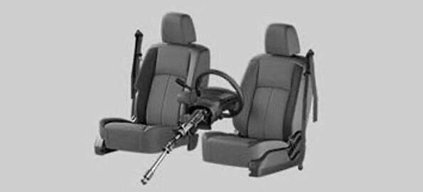steering system and front seats