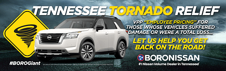 Boro Nissan - Tennessee Storm Relief
