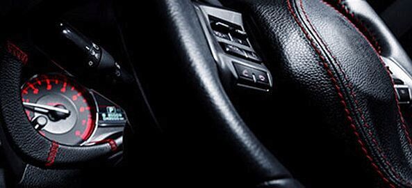 leather car interior