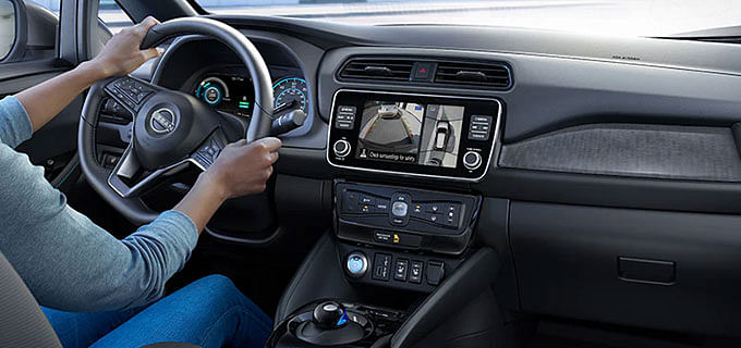 Nissan Leaf interior