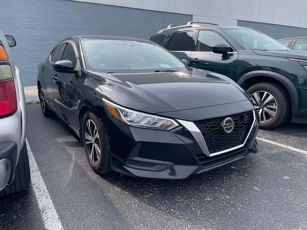 Used 2020 Nissan Sentra SV with VIN 3N1AB8CV5LY256605 for sale in Murfreesboro, TN