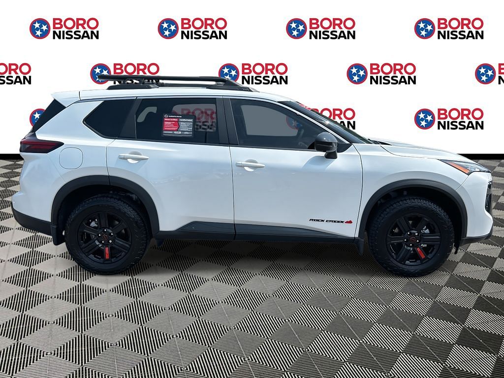 Used 2025 Nissan Rogue Rock Creek with VIN 5N1BT3BB4SC807831 for sale in Murfreesboro, TN