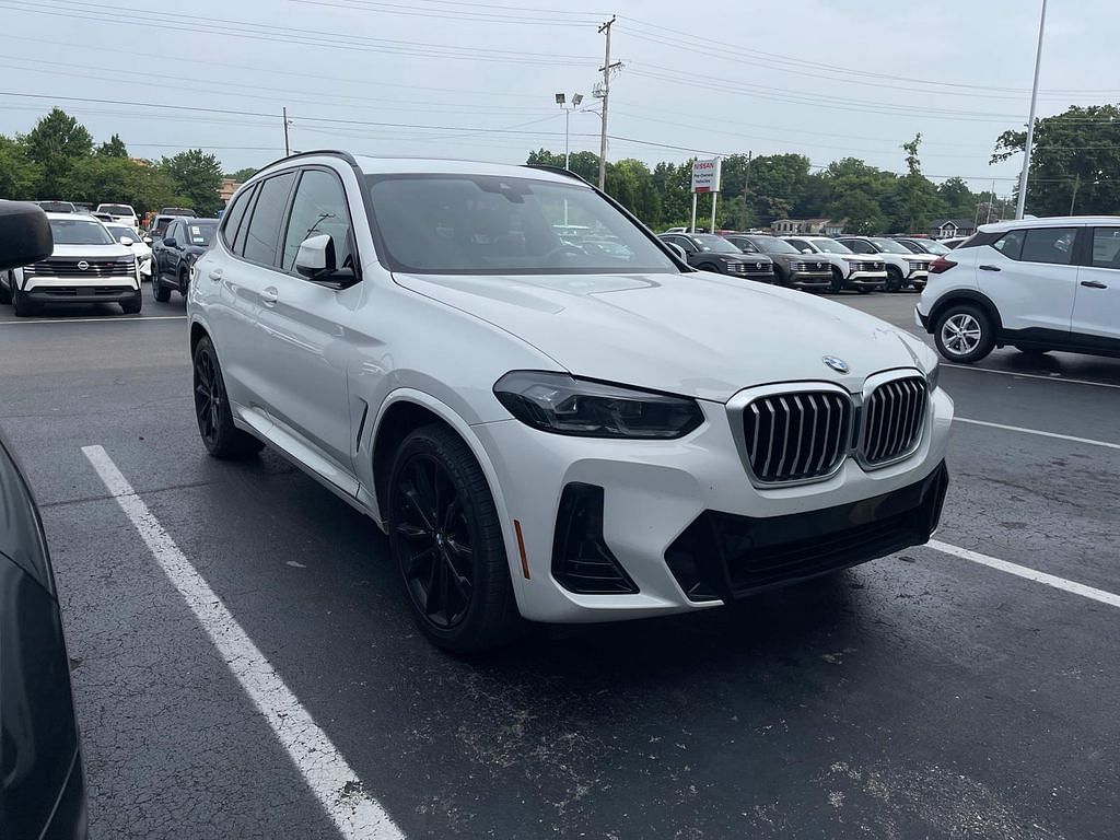 Used 2022 BMW X3 30i with VIN 5UX43DP04N9L29193 for sale in Murfreesboro, TN