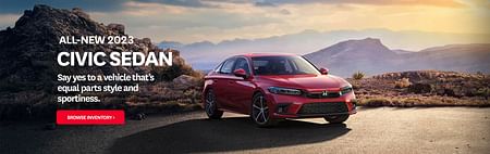 ALL-NEW 2023 Honda Civic - Say yes to a vehicle that's equal parts style and sportiness