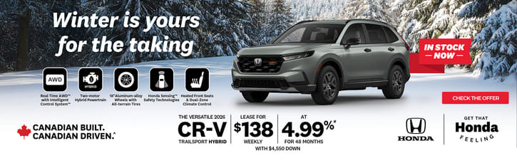 2026 CR-V Hybrid Offer