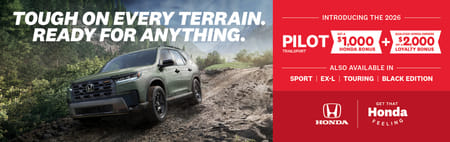 2026 Pilot Honda Bonus