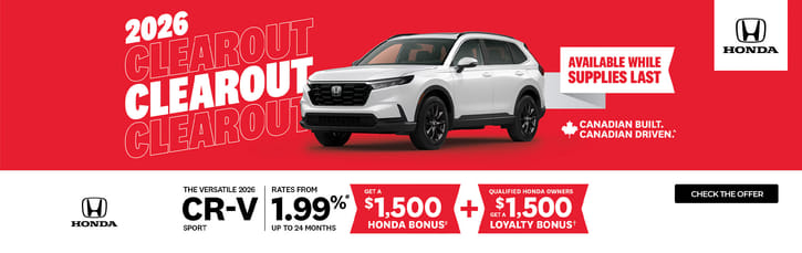 2026 CR-V Special APR