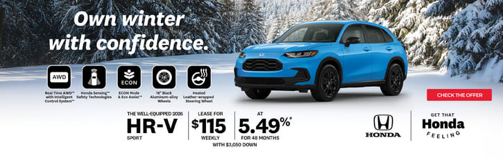 2026 HR-V Special APR