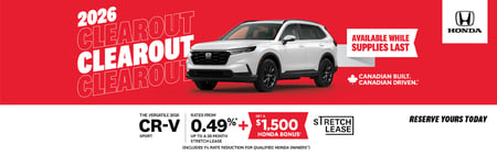 2026 CR-V Offer