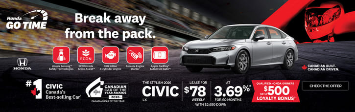 2026 Civic Offer