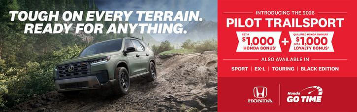2026 Pilot Honda Bonus