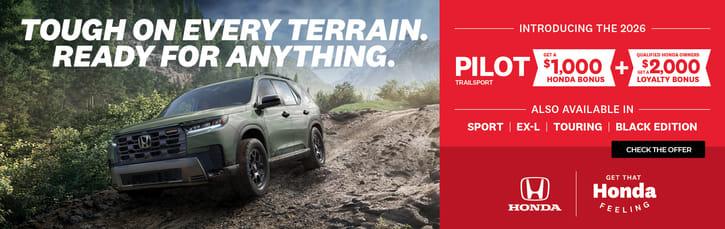 2026 Pilot Honda Bonus