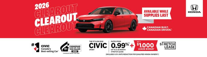 2026 Honda Civic Sport