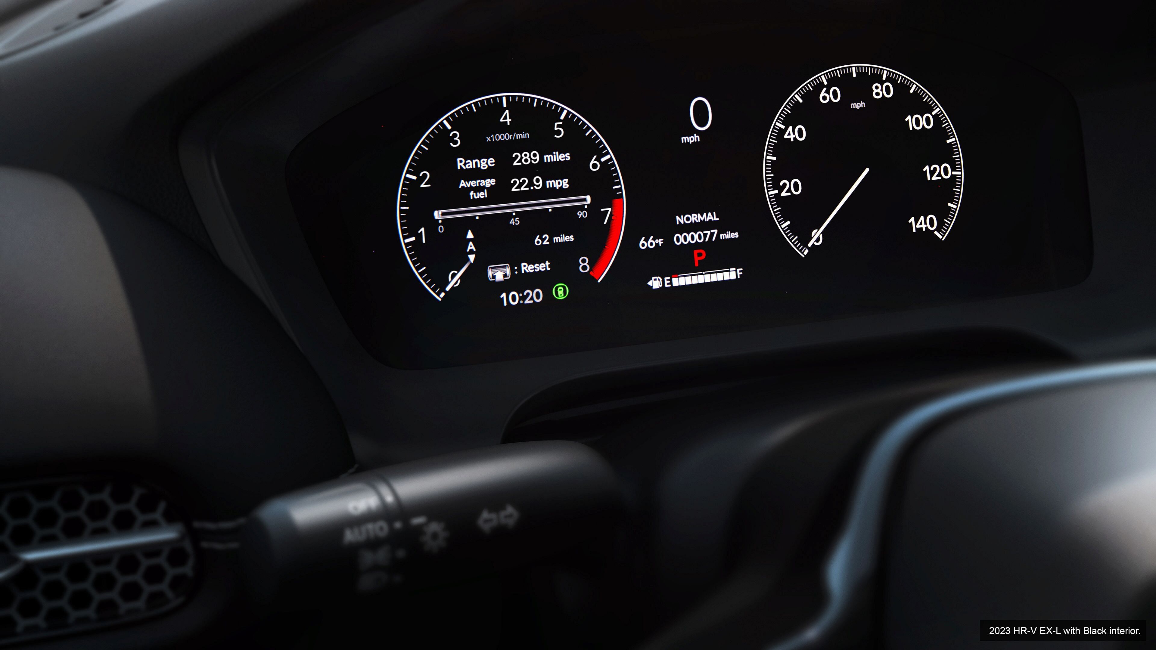 Honda HR-V EX-L 2023 speedometer