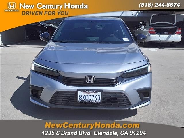 Used 2022 Honda Civic Sport with VIN 2HGFE2F51NH502434 for sale in Glendale, CA