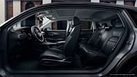 Modern Steel Metallic Honda HR-V EX-L 2023 con interior negro