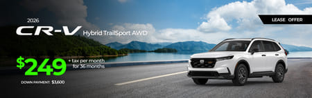 2026 Honda CR-V Hybrid Lease Special
