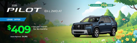 2026 Honda Pilot Lease Special