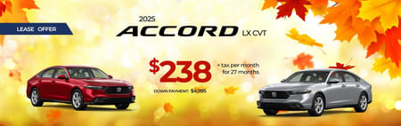 2025 Accord Lease Special