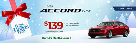2025 Accord Lease Special