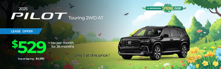 2025 Honda Pilot Lease Special