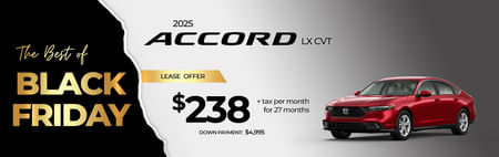2025 Accord Lease Special