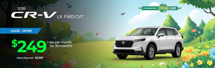 2026 Honda CR-V Lease Special