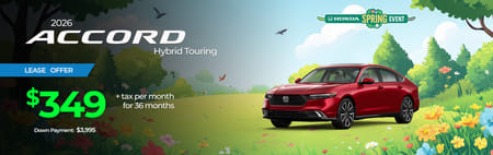 2026 Accord Hybrid Lease Special